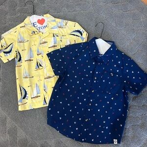 Boy pressed button down bundle
